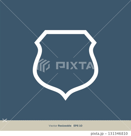 Shield Icon Vector Logo Template Illustration Design 131346810