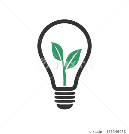 Light Bulb Lamp Natural Leaf Logo Template Illustration Design. Vector EPS 10. Light Bulb Lamp Natural Leaf Logo Template Illustration Design. Vector EPS 10. 131346958