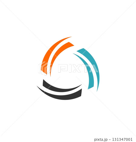 Abstract Swoosh Logo Template Illustration Design. Vector EPS 10. 131347001