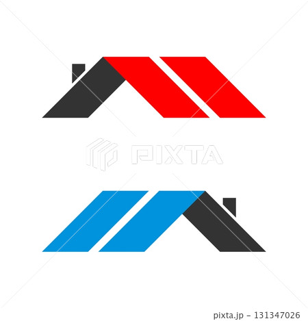 House Roof Logo Template Illustration Design. Vector EPS 10. House Roof Logo Template Illustration Design. Vector EPS 10. 131347026