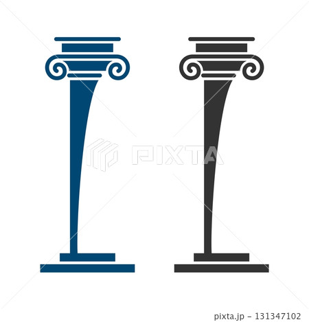 Pillar Law Office Logo Template Illustration Design. Vector EPS 10. Pillar Law Office Logo Template Illustration Design. Vector EPS 10. 131347102