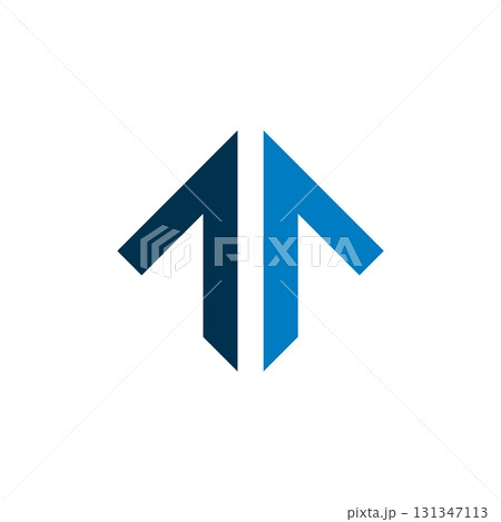 Arrow Diamond Logo Template Illustration Design. Vector EPS 10. 131347113