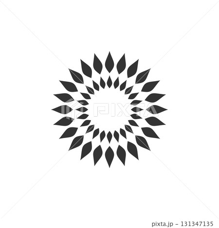 Flower Star Ornamental Logo Template Illustration Design. Vector EPS 10. 131347135
