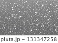 White falling snow on transparent background - illustration 131347258