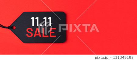 11.11 single day sale concept 11.11 single day sale concept 131349198