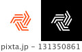 Polygon hexagon geometric logo line abstract cube hexagonal isolated graphic 131350861