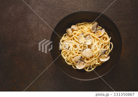 spaghetti vongole, venerki, homemade, no people, 131350867