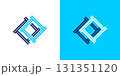 Square line frame icon logo sign graphic abstract geometric 131351120