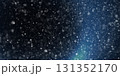 雪の降る冬の背景素材 131352170