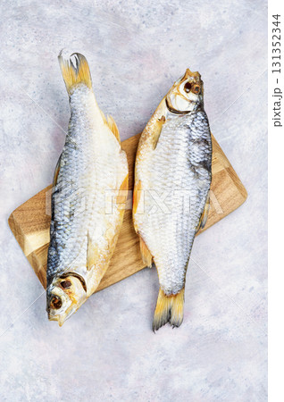 Dried fish stockfish. 131352344