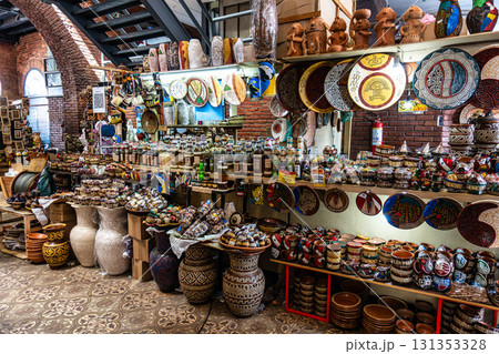 Craft works in Vero-o-Peso at Belem do Para, Brazil, the famous Public Market in Belem. Craft works in Vero-o-Peso at Belem do Para, Brazil, the famous Public Market in Belem. 131353328