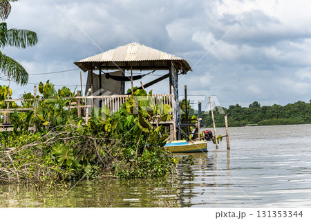 River boat tour on the Guama River at Belem do Para, a city on the north area of Brazil. River boat tour on the Guama River at Belem do Para, a city on the north area of Brazil. 131353344