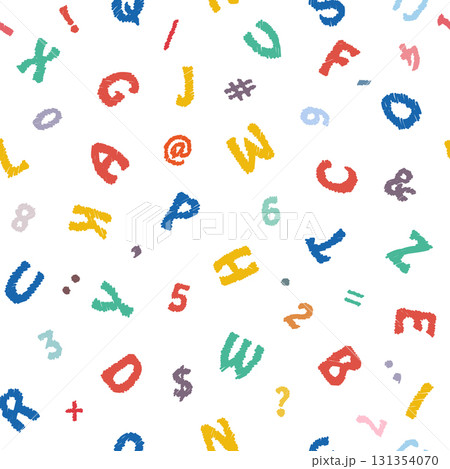 Alphabet Creative Font Drawing Seamless Print Vector Pack Alphabet Creative Font Drawing Seamless Print Vector Pack 131354070