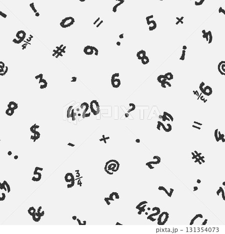 Alphabet Creative Font Drawing Seamless Print Vector Pack 131354073