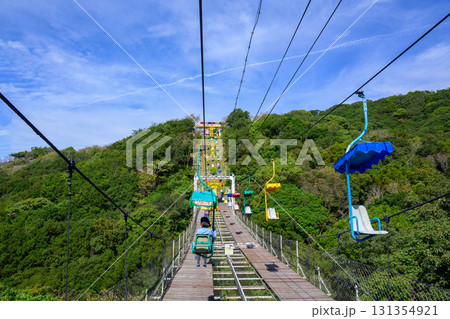 昭和の香りが残る遊園地　神戸市須磨浦山上遊園 131354921