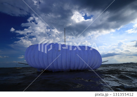 霞ヶ浦風物詩観光帆引き船 131355412