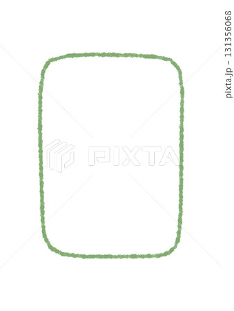 Hand drawn rectangle frame with organic crayon outline and green border style. Graphic sketch background creates a unique text area using a rough border for modern and playful card or label. Hand drawn rectangle frame with organic crayon outline and green border style. Graphic sketch background creates a unique text area using a rough border for modern and playful card or label. 131356068