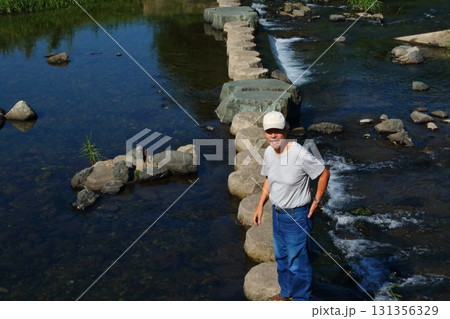 都幾川、水辺の遊歩道 都幾川、水辺の遊歩道 131356329