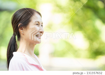 シニア女性のポートレート 131357632