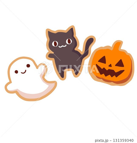 ハロウィンスイーツ（クッキー） 131359340