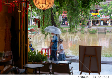 ベトナム・ホイアンの街並み 131359683