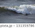 荒波の打ち寄せる波 131359786