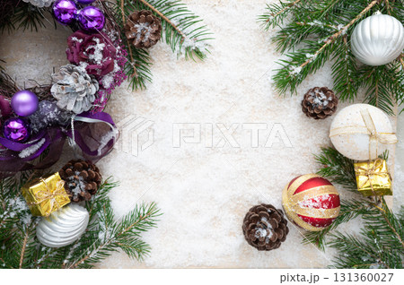 パウダースノウクリスマスデコレーション パウダースノウクリスマスデコレーション 131360027