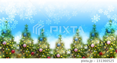 雪 クリスマス 冬 光 背景 雪 クリスマス 冬 光 背景 131360525