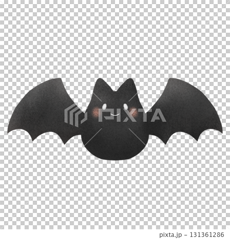 Cute bat [Halloween/Hand-drawn style] 131361286