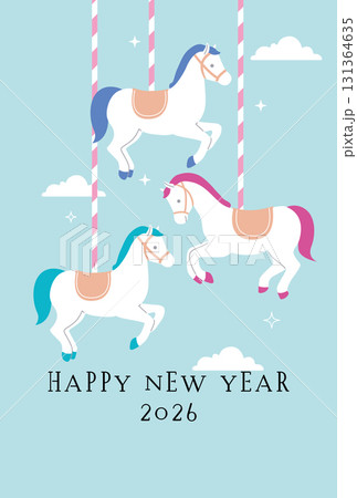 2026メリーゴーランドの馬 131364635