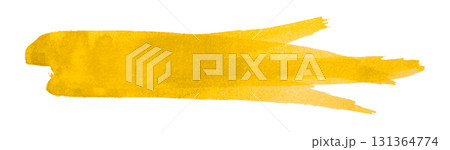 yellow watercolor background. Artistic hand paint. Isolated on transparent background. yellow watercolor background. Artistic hand paint. Isolated on transparent background. 131364774