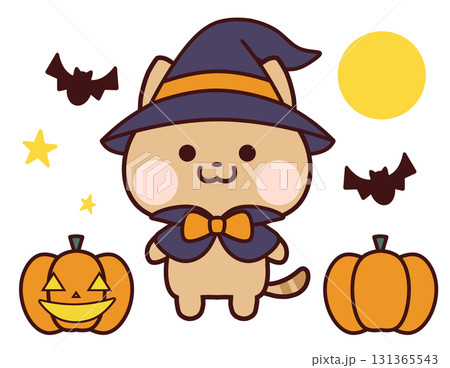 ハロウィンのトラ猫 ハロウィンのトラ猫 131365543
