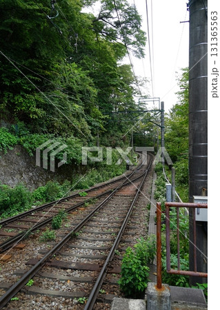 神奈川県足柄下郡箱根町の箱根登山鉄道宮ノ下駅の風景 131365563