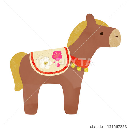 かわいい馬 131367228