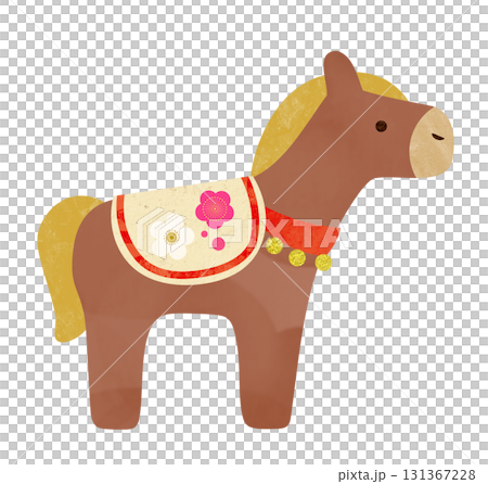 かわいい馬 131367228