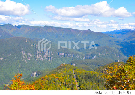 秋　大雪山　黒岳　層雲峡 131369195