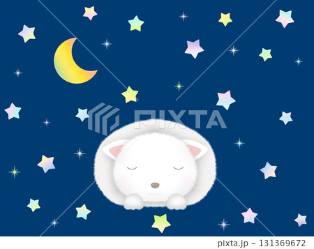 眠っているネコの背景 J-4 眠っているネコの背景 J-4 131369672