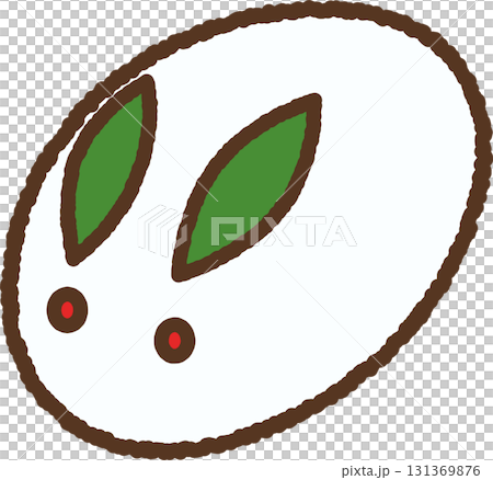 手繪單圖示插圖：食物、日本糖果、Yukito 131369876