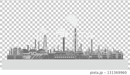 工場地帯のベクターイラスト 工場地帯のベクターイラスト 131369960
