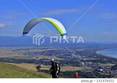 寒風山パラグライダー 寒風山パラグライダー 131370312