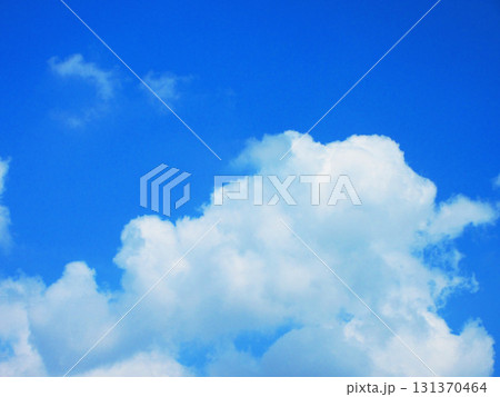 青空と白雲の美しい風景（2025年撮影） 131370464