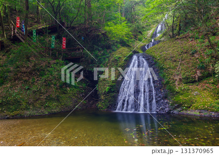 阿寺の七滝（愛知県新城市） 131370965