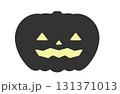 ハロウィンのジャックーランタンシルエットアイコン 131371013