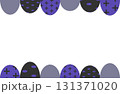 幾何学模様の凸凹フレーム紫	 131371020