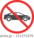 駐車禁止マークアイコン 駐車禁止マークアイコン 131372476