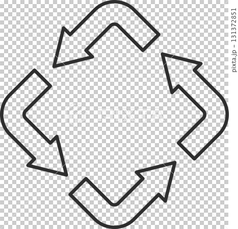 Rotating arrow icon 131372851