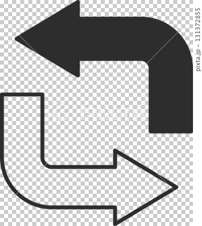 Rotating arrow icon Rotating arrow icon 131372855