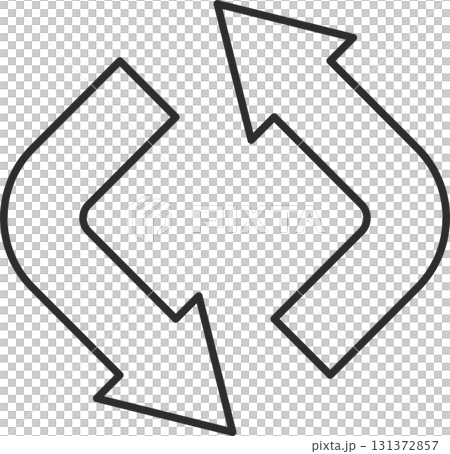 Rotating arrow icon 131372857