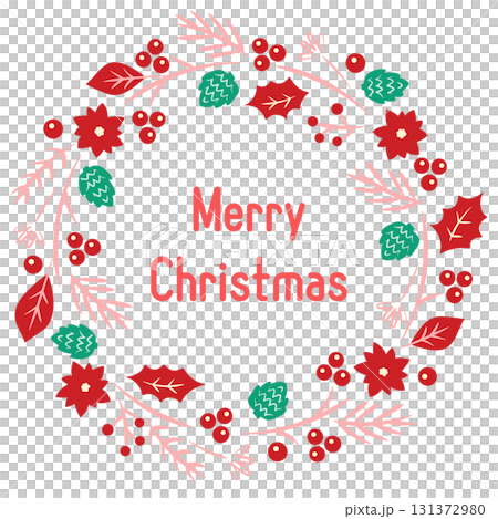 Christmas materials. Christmas wreath frame. Wreath decoration. Christmas materials. Christmas wreath frame. Wreath decoration. 131372980