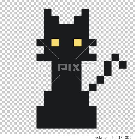 Halloween, pixel art illustration. Halloween, pixel art illustration. 131373009